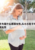 小肚子大是什么原因女性,从小小肚子大是什么原因女性